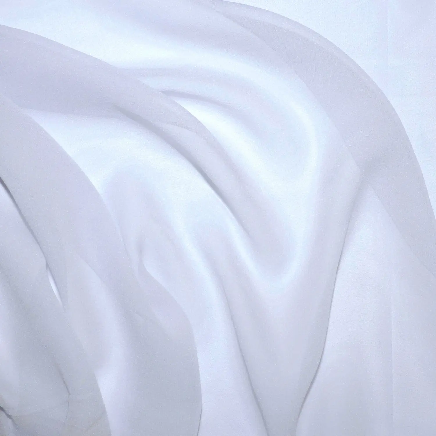 SILK GEORGETTE - 34GSM - VAPOR BLUE