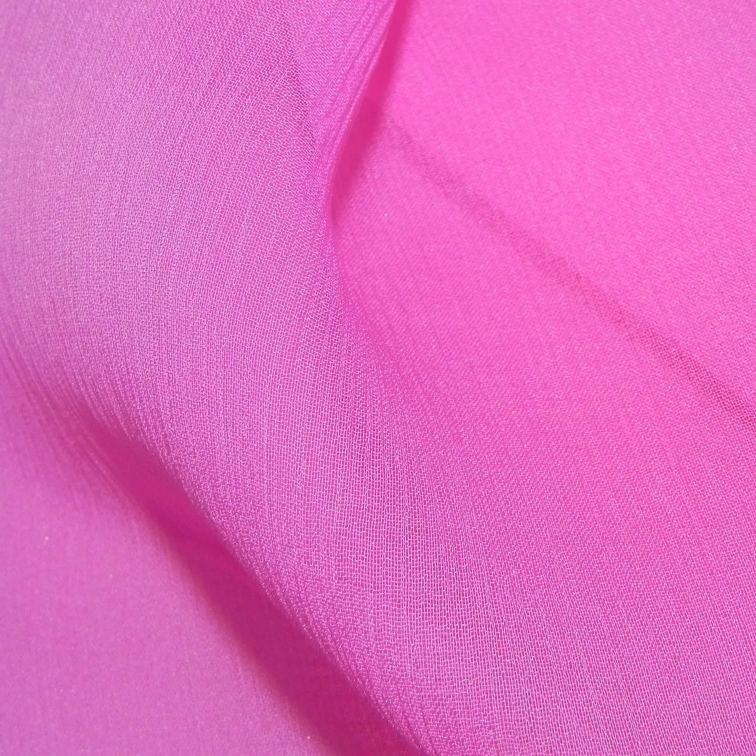 SILK CHIFFON - 35GSM - FUSCHIA SPICE