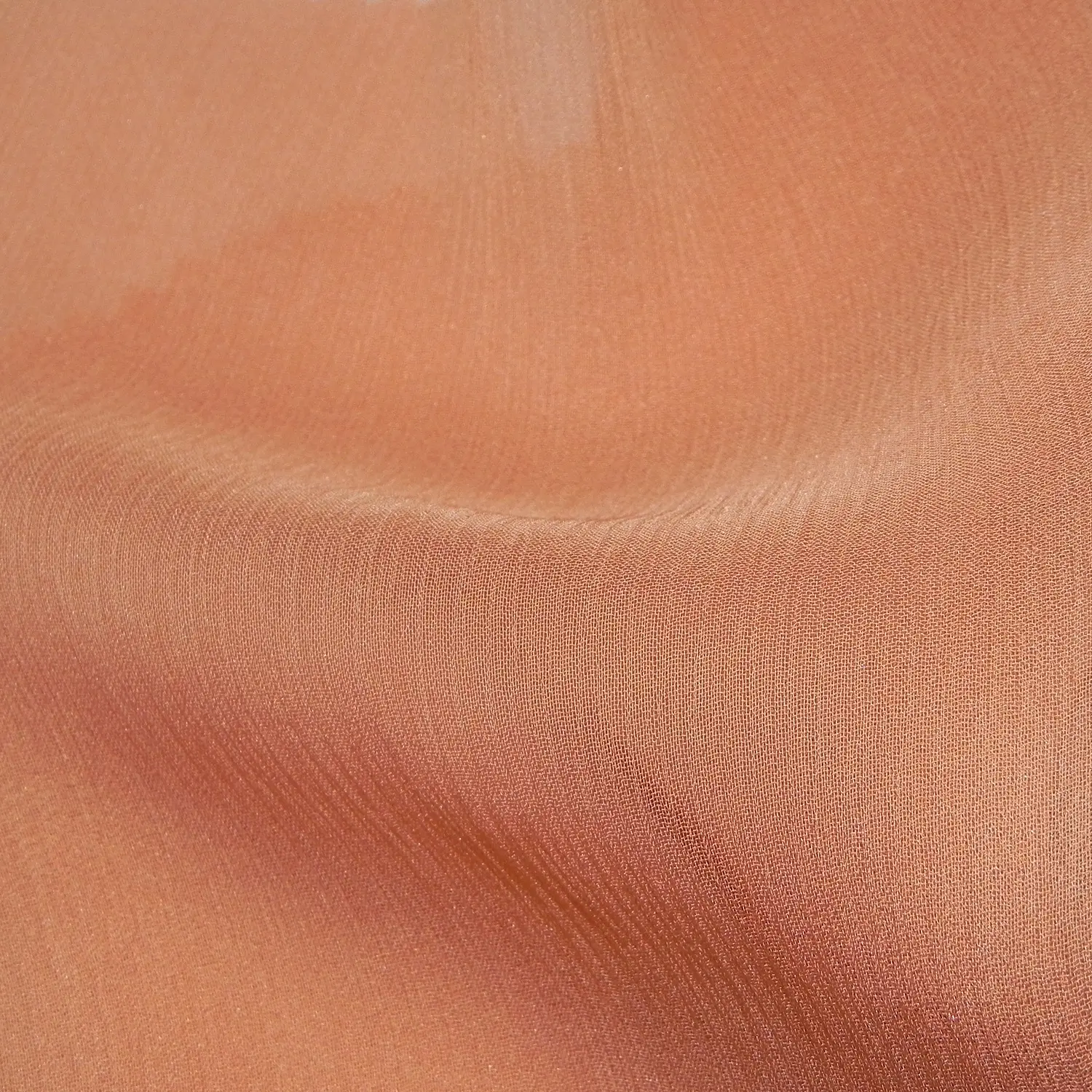 SILK CHIFFON - 35GSM - PEACH BLOOM