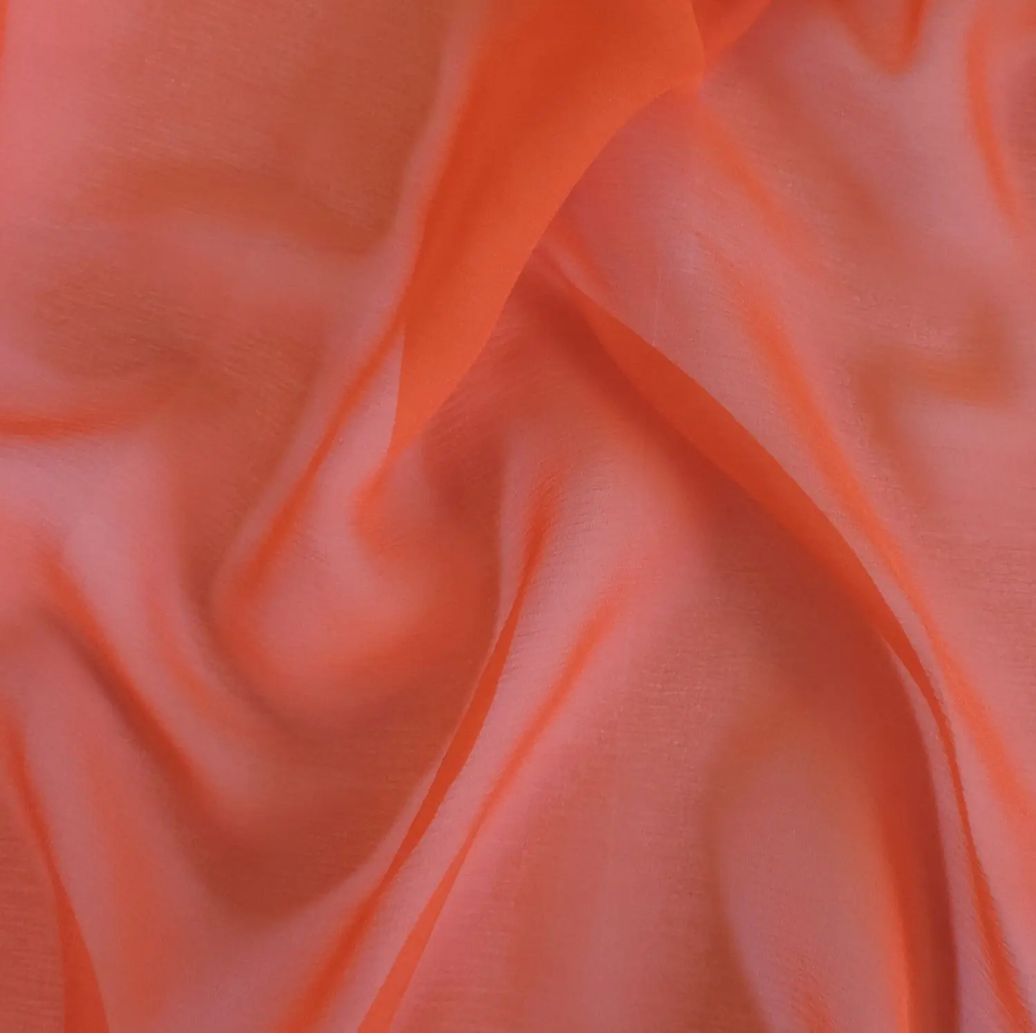 SILK CHIFFON - 35GSM - DESERT FLAME