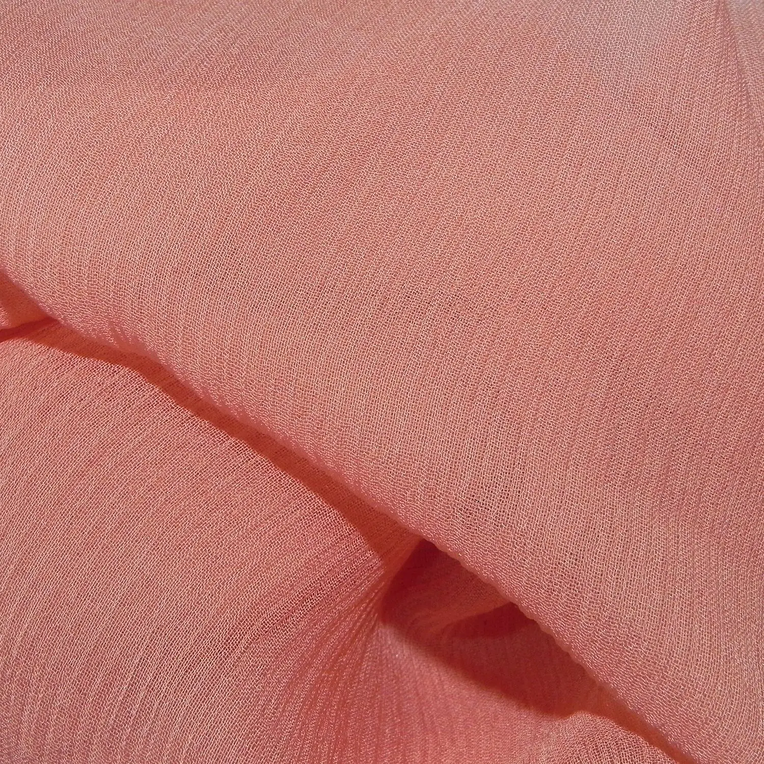 SILK CHIFFON - 35GSM - SHRIMP