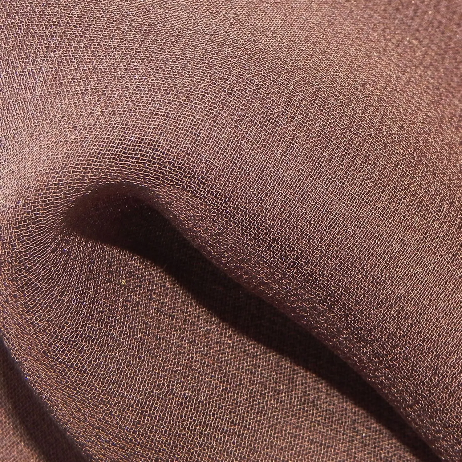 SILK GEORGETTE - 34GSM - PINECONE