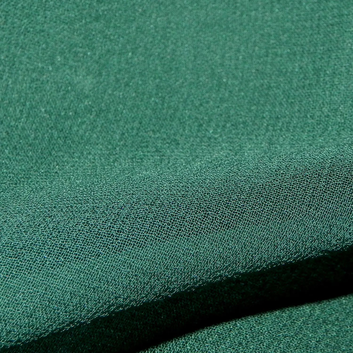 SILK GEORGETTE - 34GSM - BOTTLE GREEN
