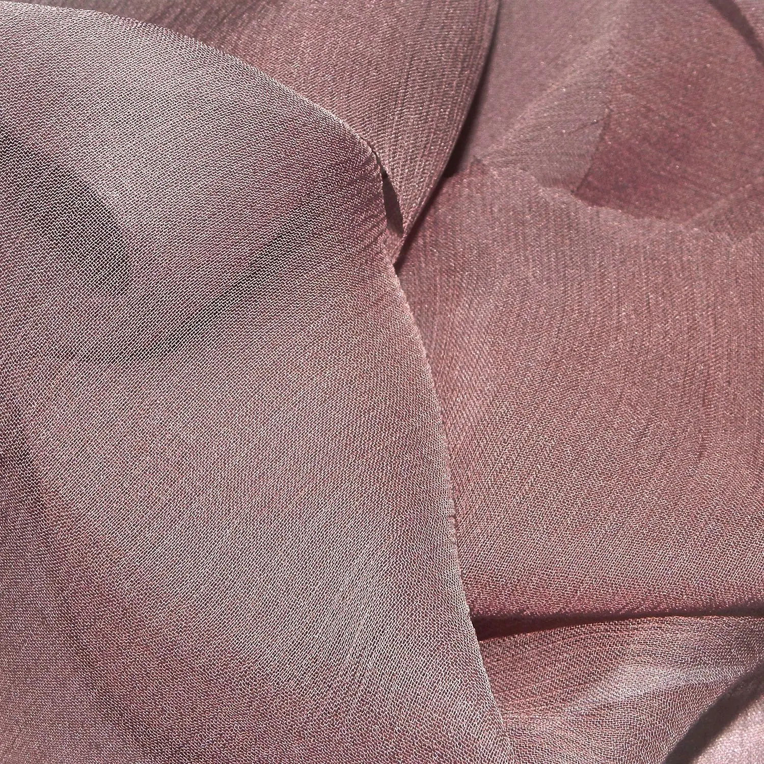 SILK CHIFFON - 35GSM - NUTMEG