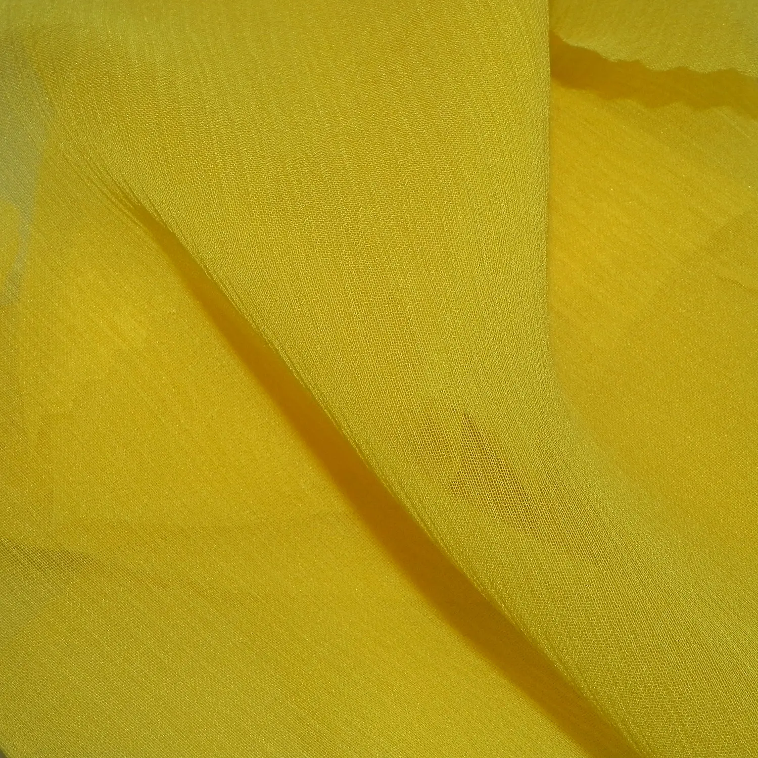 SILK CHIFFON - 35GSM - CANARY YELLOW
