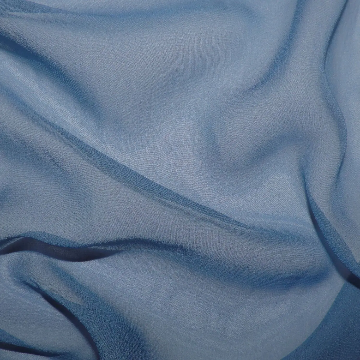 SILK GEORGETTE - 34GSM - AIRFORCE