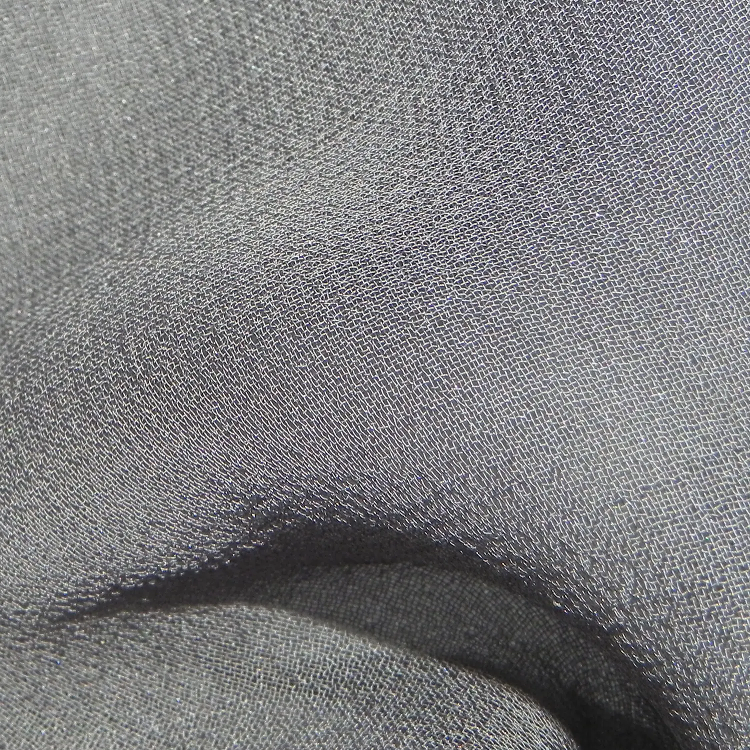 SILK GEORGETTE - 34GSM - DARK SLATE