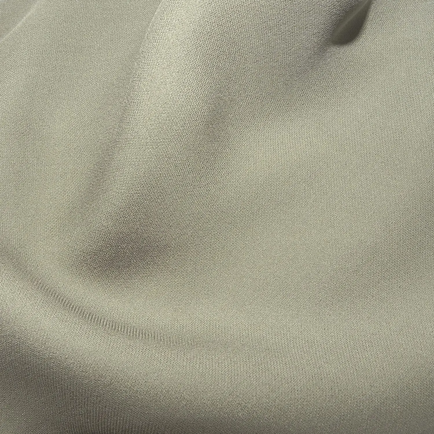 DOUBLE GEORGETTE - TIMBER WOLF