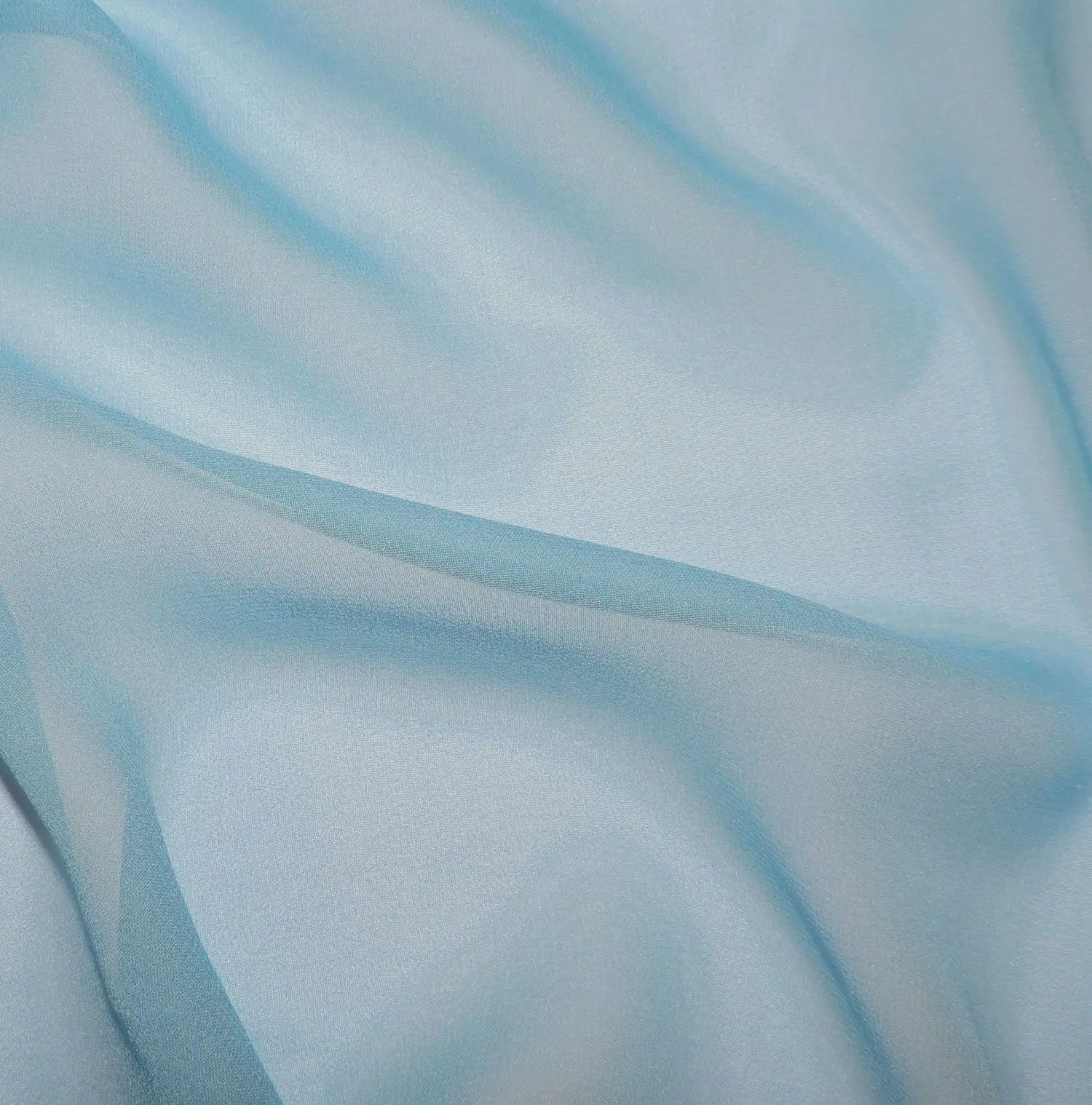 SILK GEORGETTE - 34GSM - PACIFIC