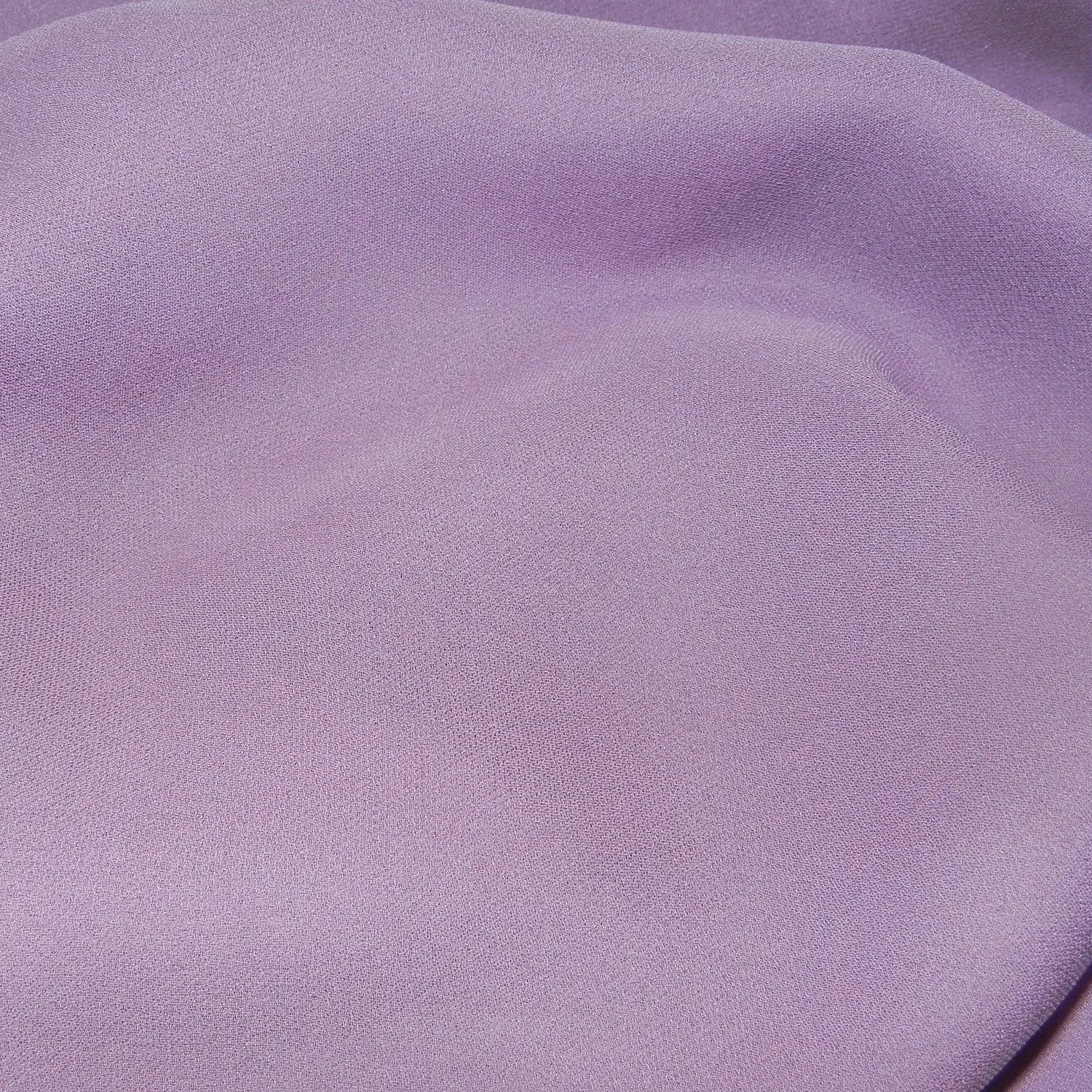 DOUBLE GEORGETTE - GREY PLUM
