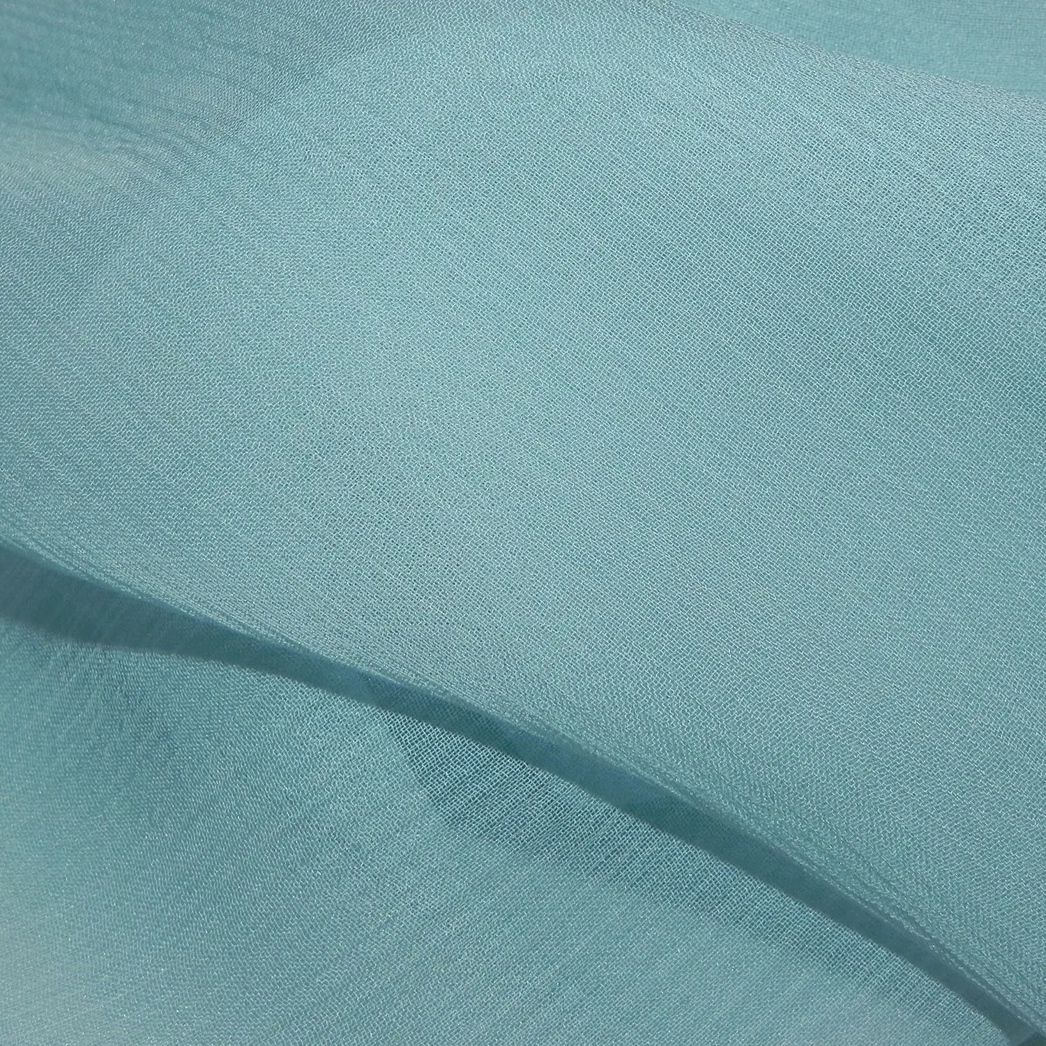 SILK CHIFFON - 35GSM - ALASKAN BLUE