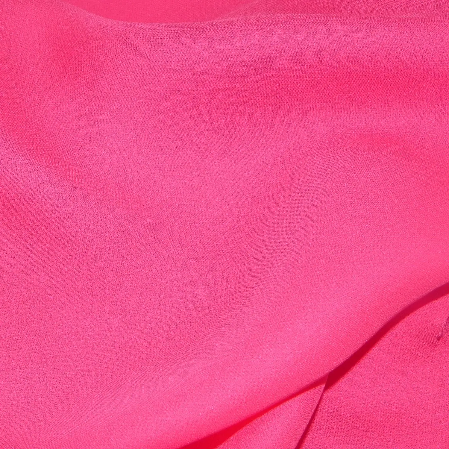 DOUBLE GEORGETTE - DARK CERISE