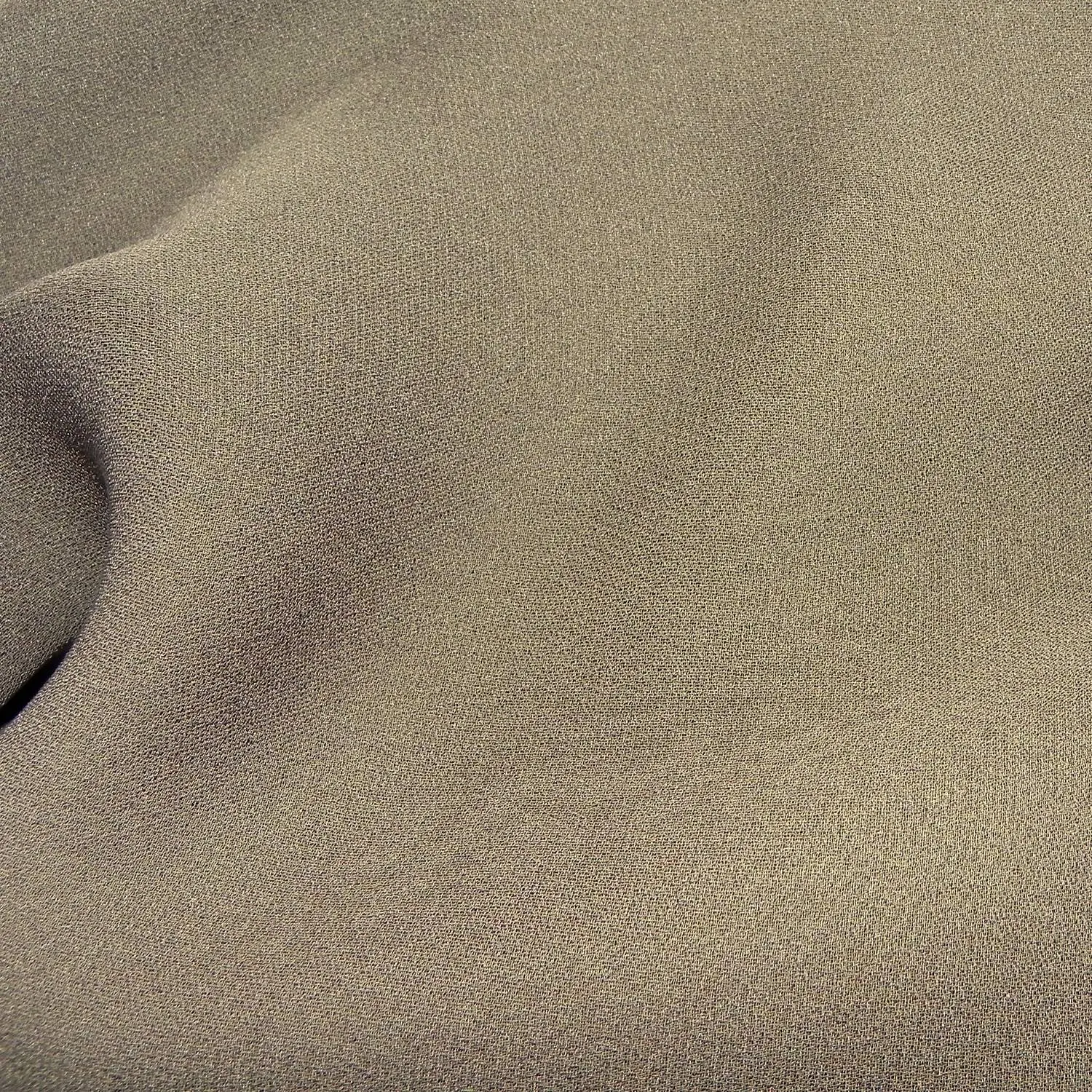 DOUBLE GEORGETTE - BROWN BERRY