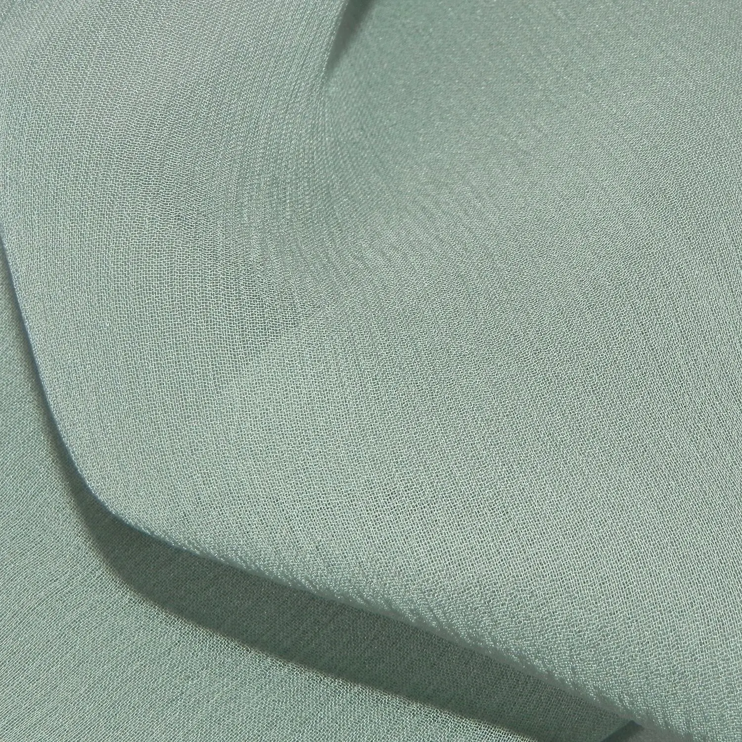 SILK CHIFFON - 35GSM - SHADED GREEN