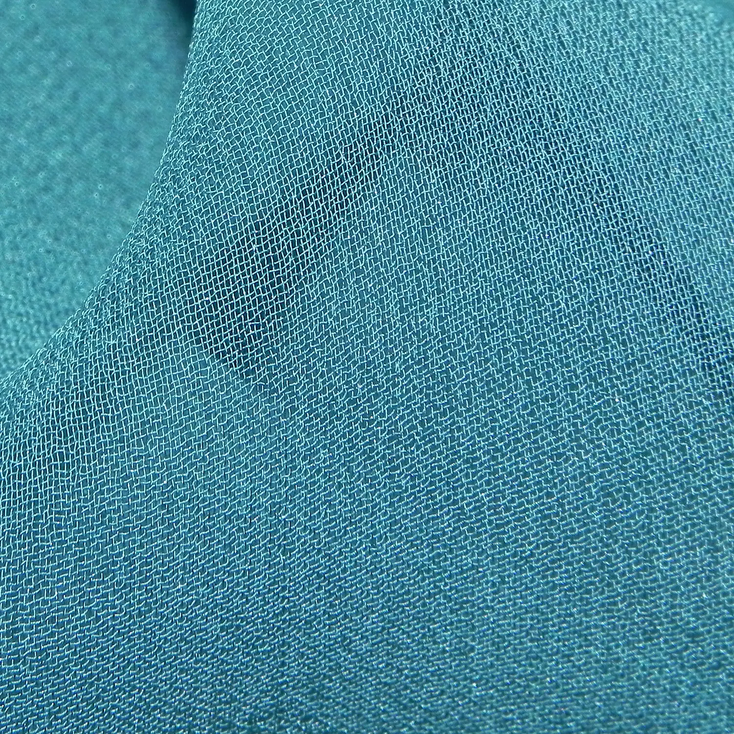 SILK GEORGETTE - 34GSM - PETROL