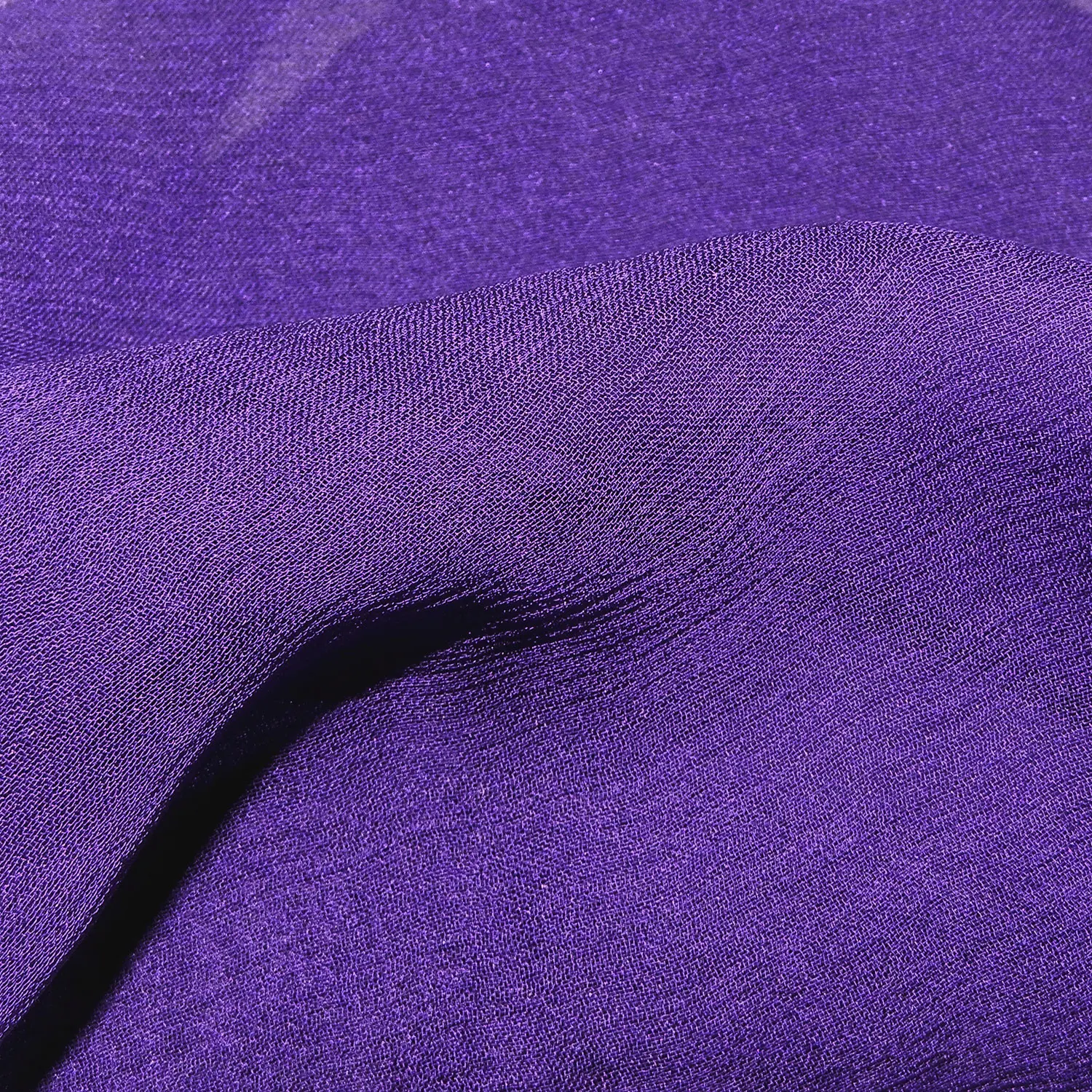 SILK CHIFFON - 35GSM - AUBERGINE