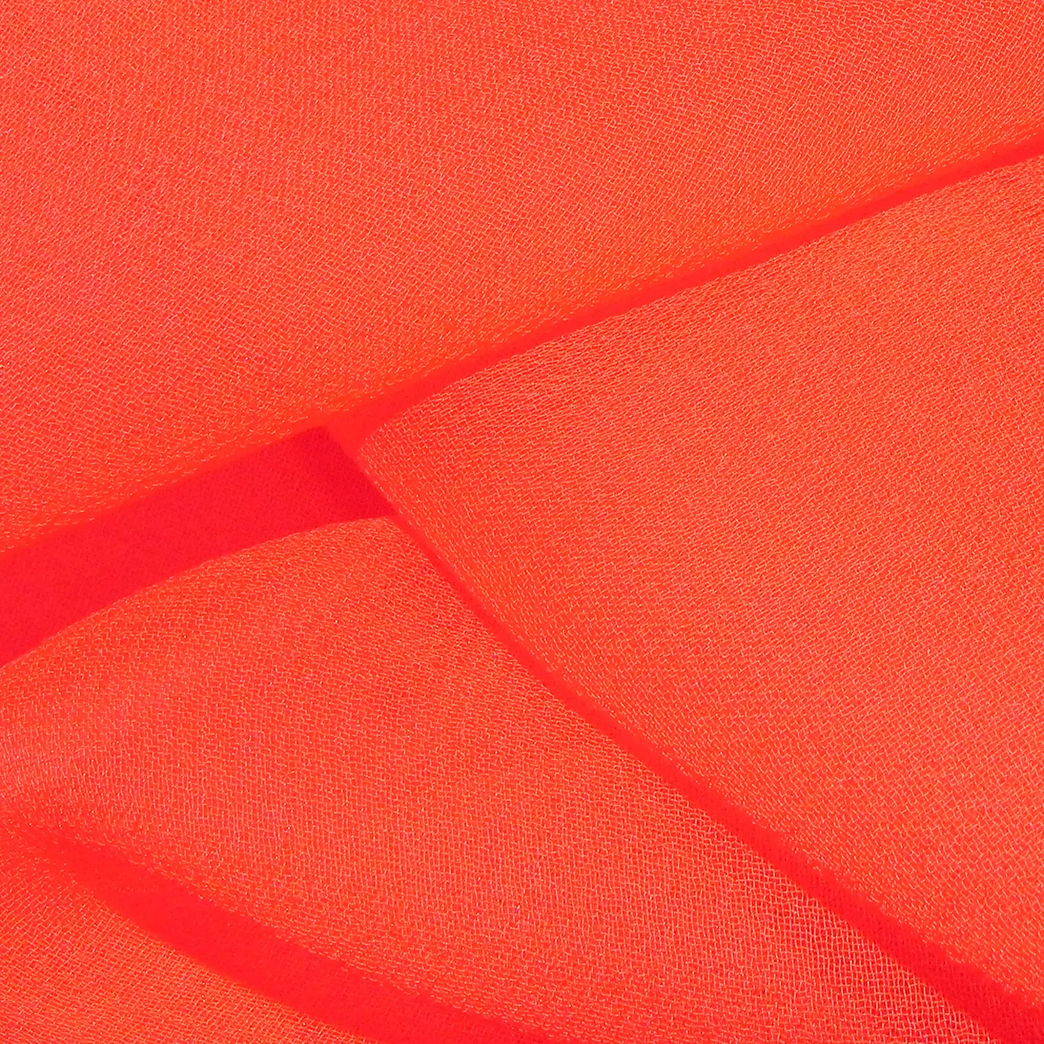 SILK GEORGETTE - 34GSM - SCARLET
