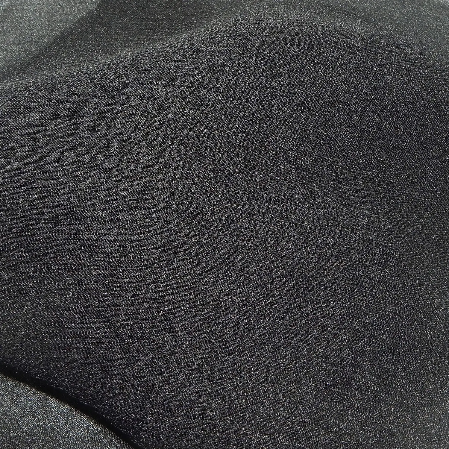 SILK CHIFFON - 35GSM - BLACK