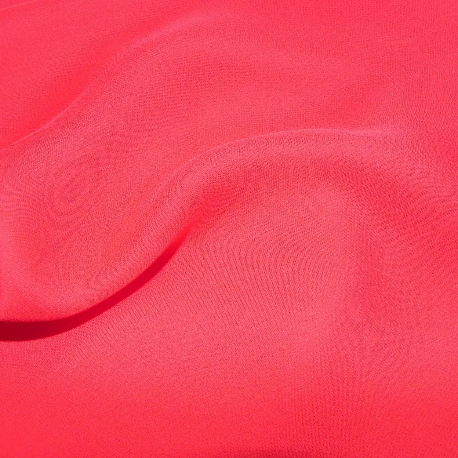 DOUBLE GEORGETTE - TANGO RED