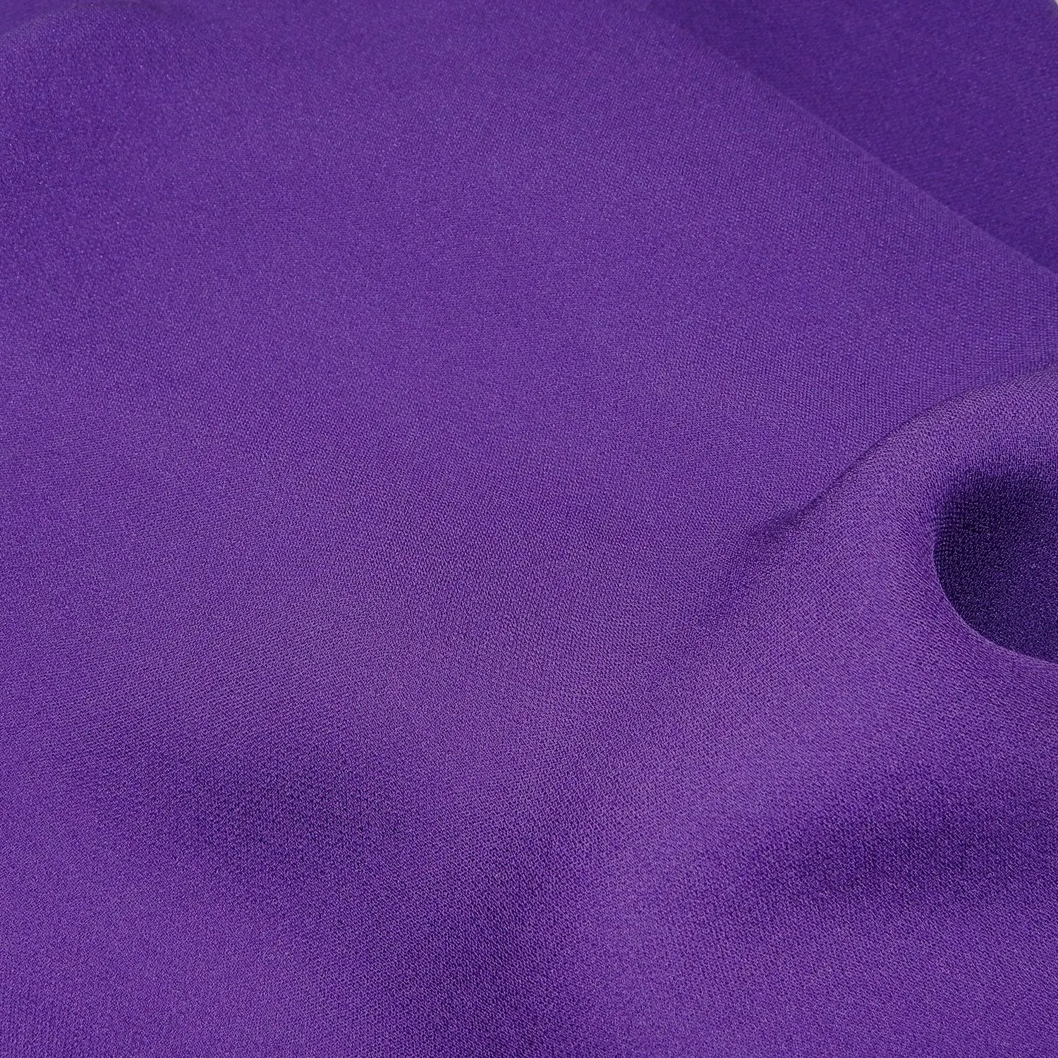 DOUBLE GEORGETTE - SHADOW PURPLE