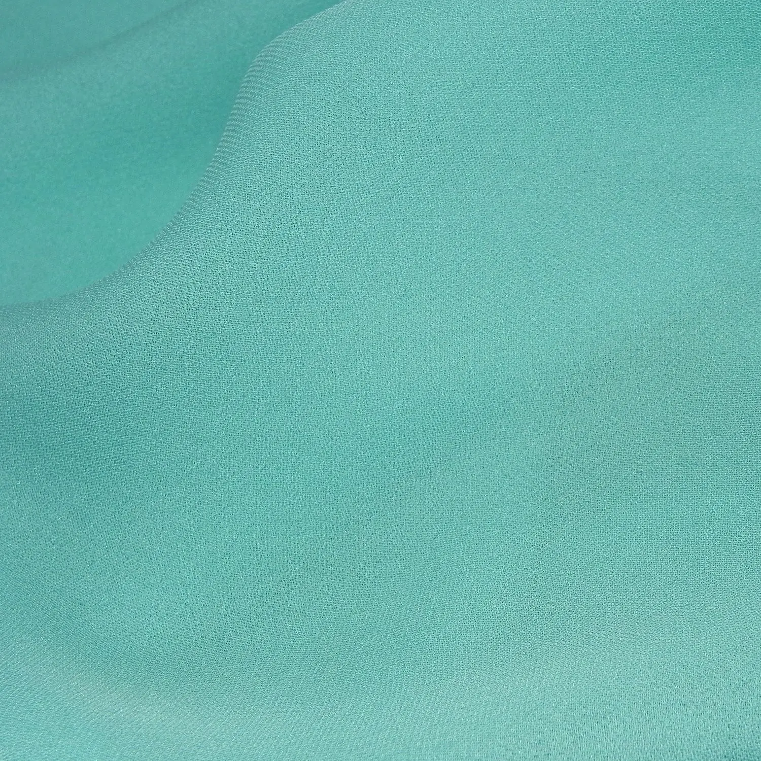 DOUBLE GEORGETTE - LIGHT TURQUOISE