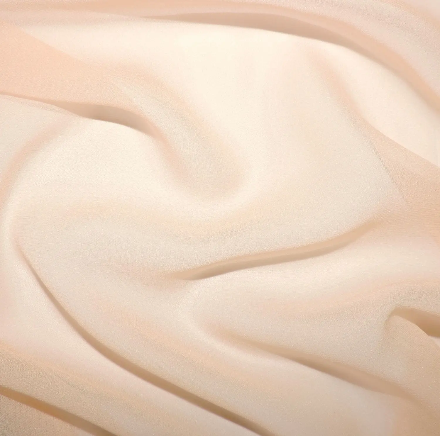 SILK GEORGETTE - 34GSM - PEACH