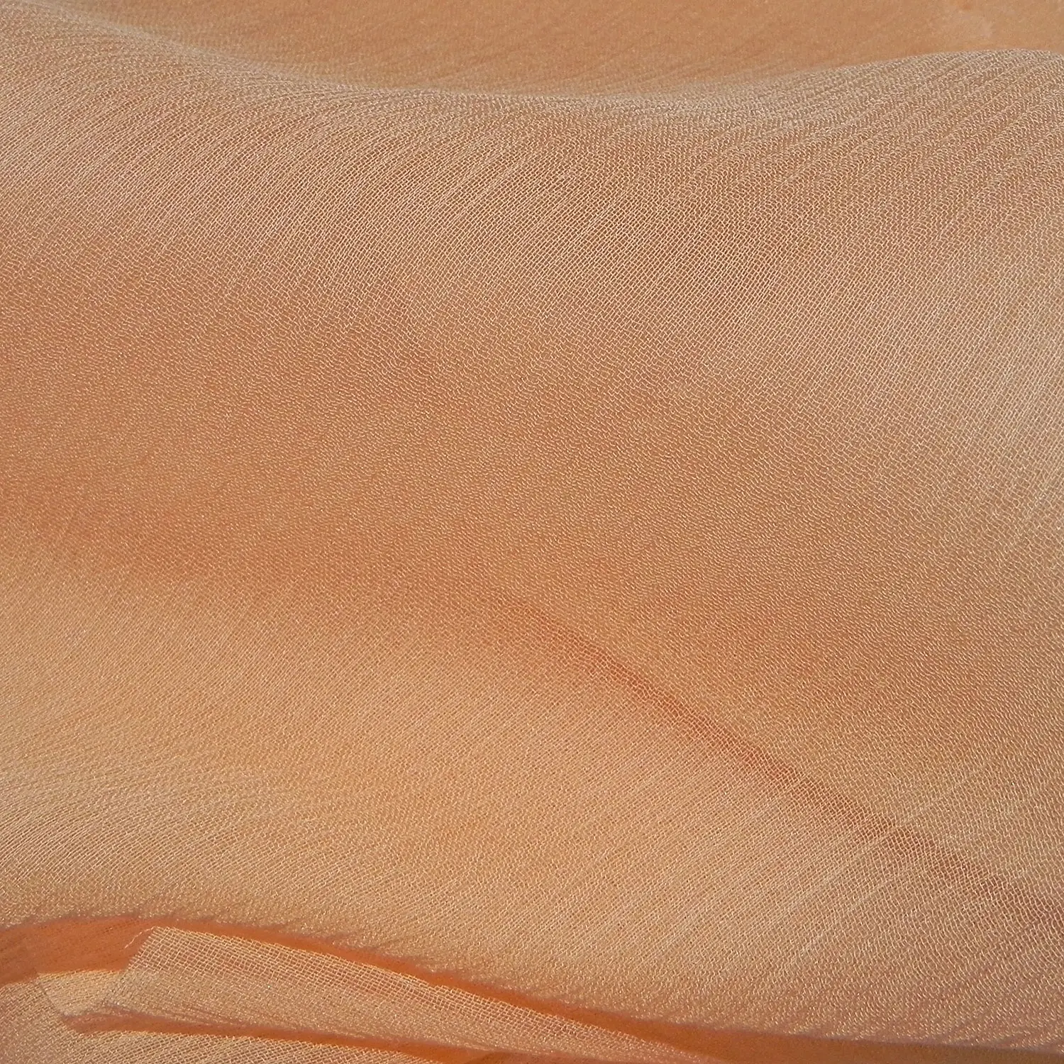 SILK CHIFFON - 35GSM - ORANGE