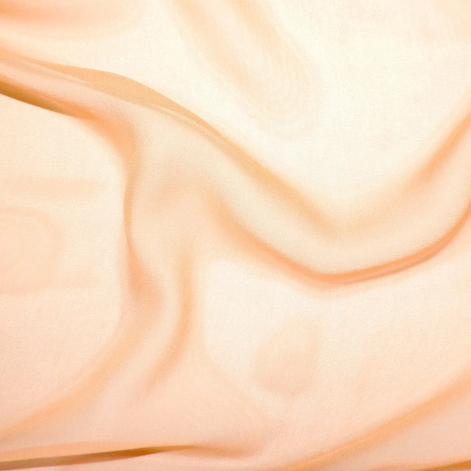 SILK GEORGETTE - 34GSM - PEACH BLOOM