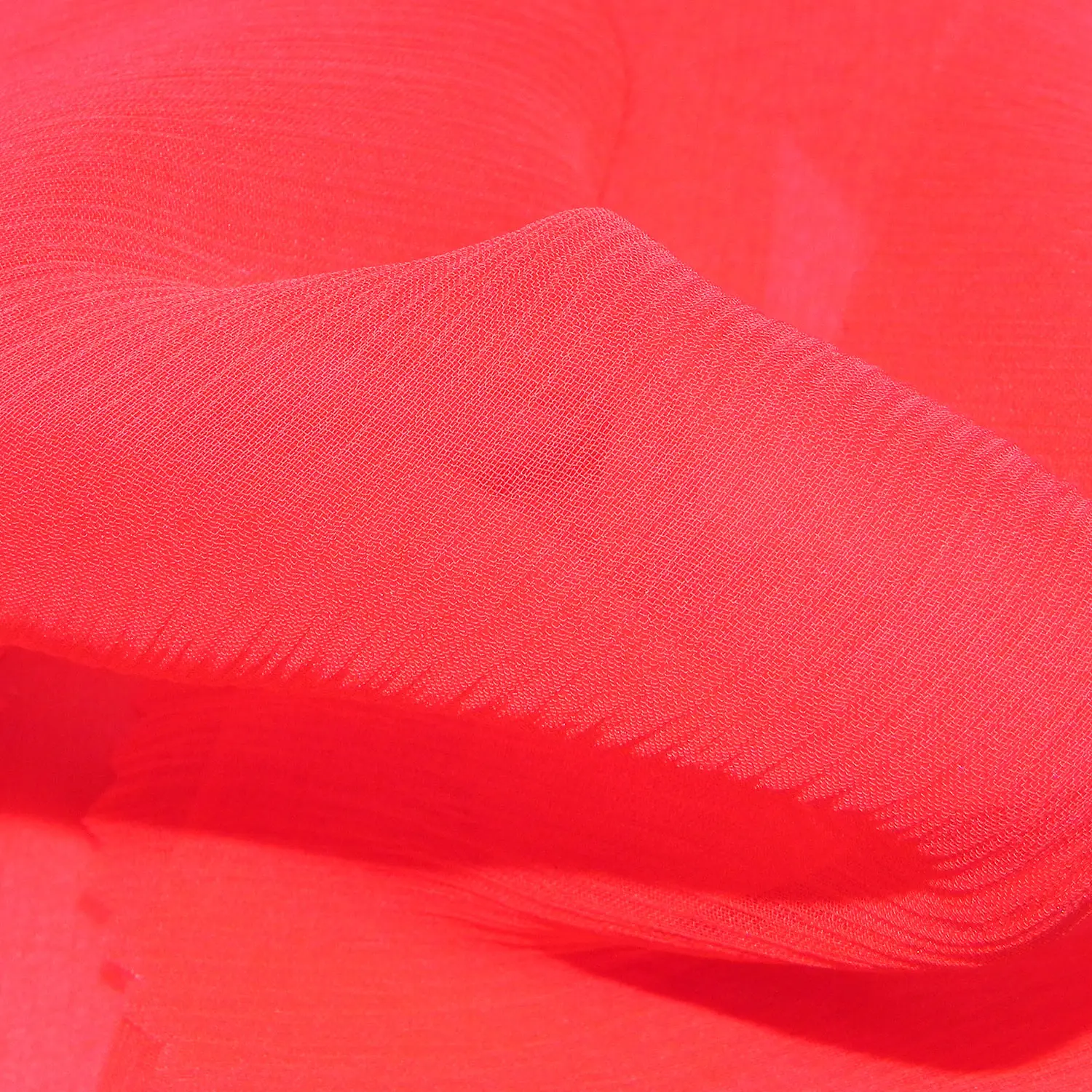 SILK CHIFFON - 35GSM - RED