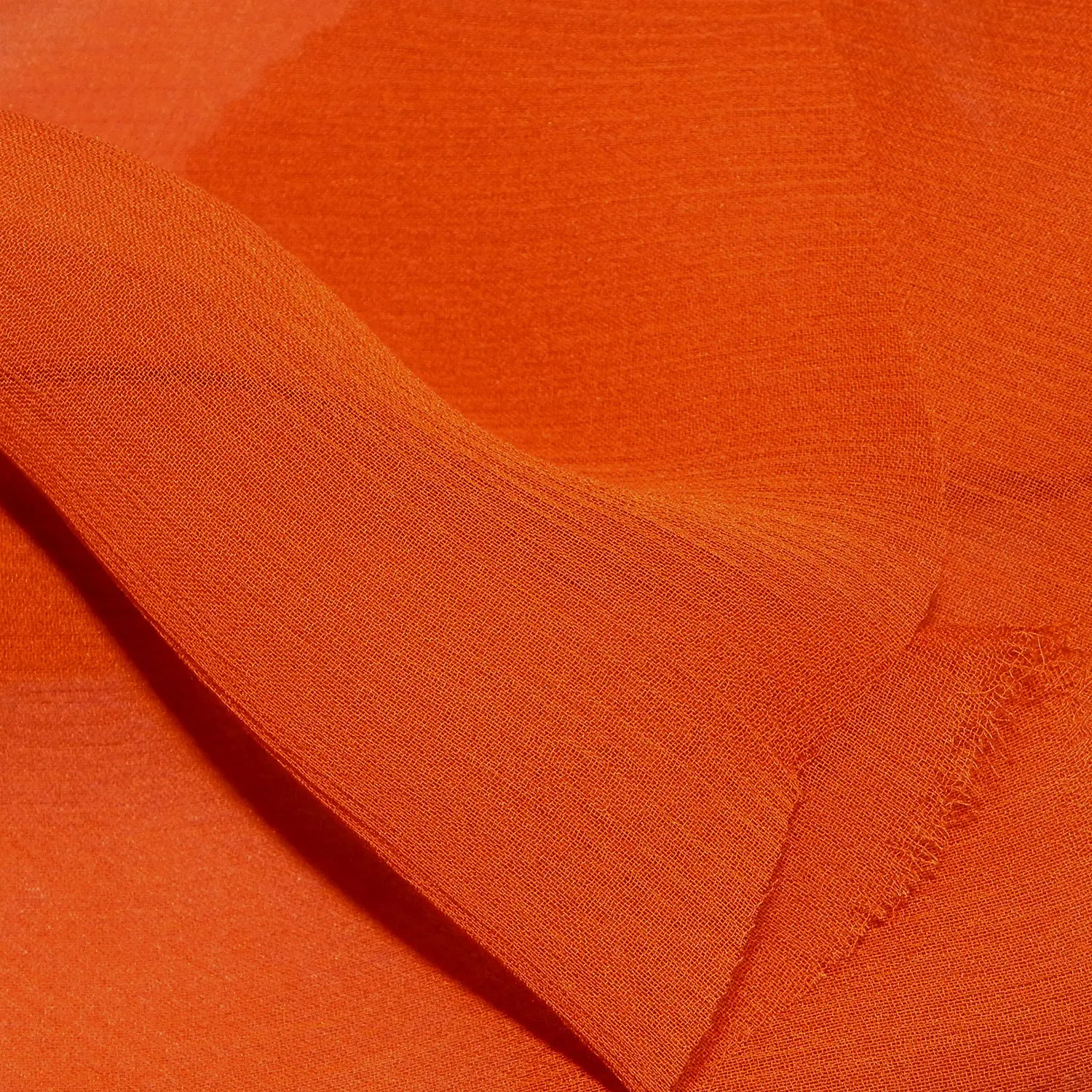 SILK CHIFFON - 35GSM - BURNT ORANGE
